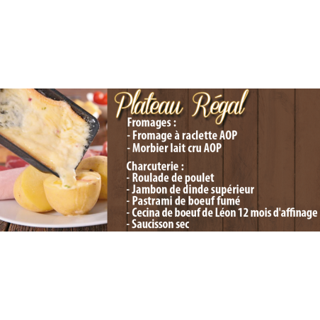 Plateau Raclette Régal