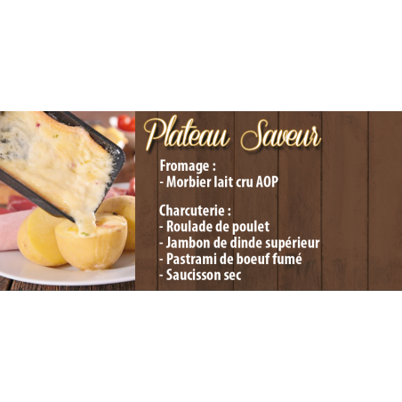 Plateau Raclette Saveur