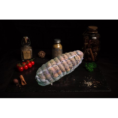 Chapon fermier désossé farçi